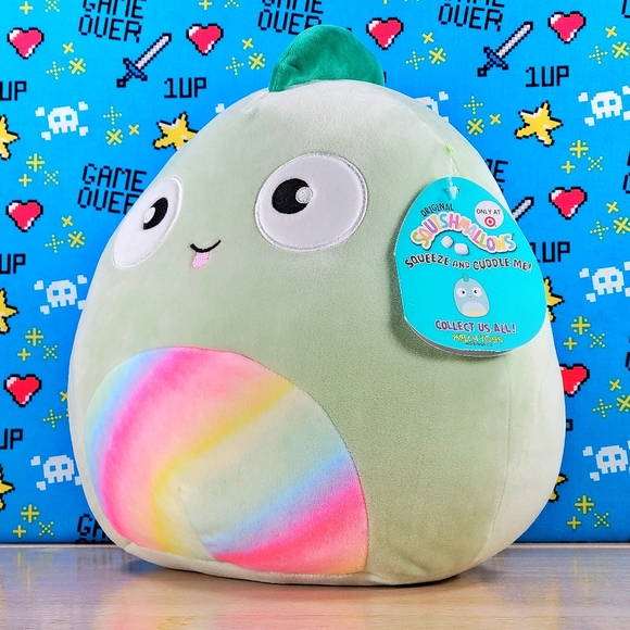 Squishmallow Kent the Chameleon 11" Ultrasoft Stuffed Animal Toy Plush NWT - Picture 3 of 7